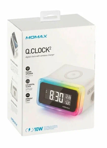 Часы Momax Q.Clock 2 Digital Wireless
