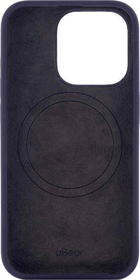 Темно-фиолетовый чехол uBear (Touch Case) iPhone 15 Pro
