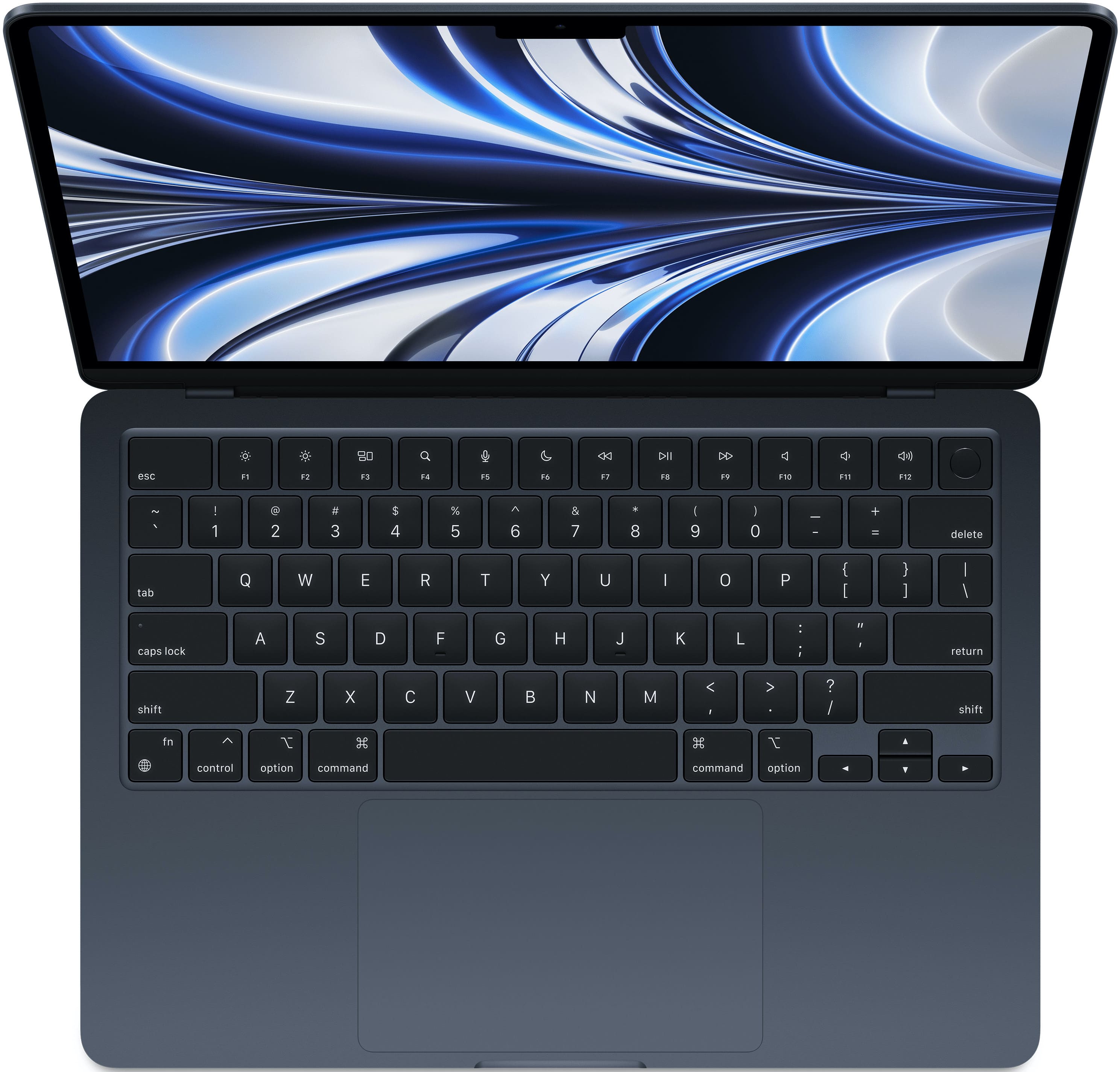 MacBook Air 13,6" (MLY33) Apple M2, 8 ГБ, 256 ГБ, полуночный черный