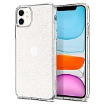 Чехол Spigen Liquid Crystal Glitter для iPhone 11 (Crystal Quartz)