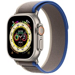 Apple Watch Ultra 49 мм (MNHL3K) корпус из титана, ремешок Trail синего/серого цвета