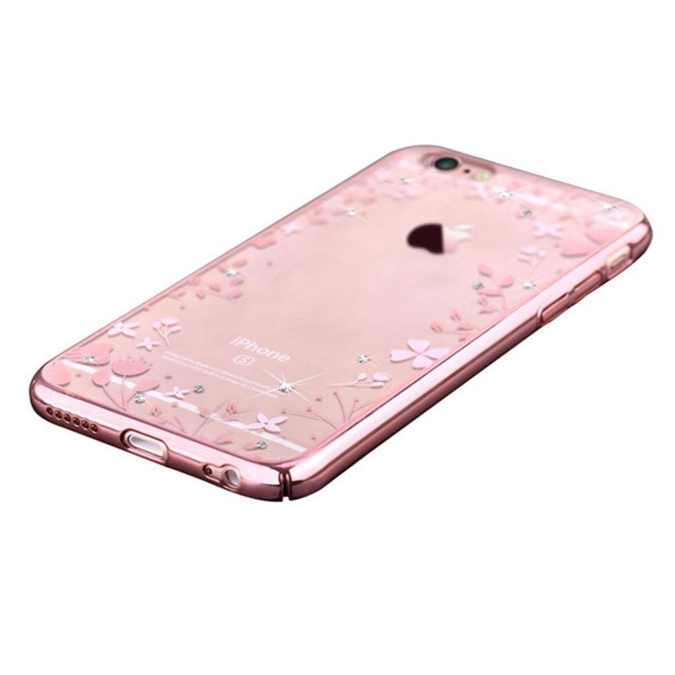 Чехол Devia Crystal Spring Rose Gold для iPhone 6/6s Plus