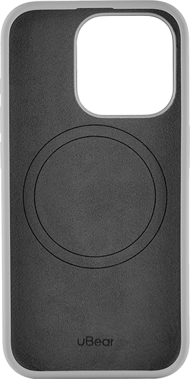 Серый чехол uBear (Touch Case) iPhone 15 Pro Max