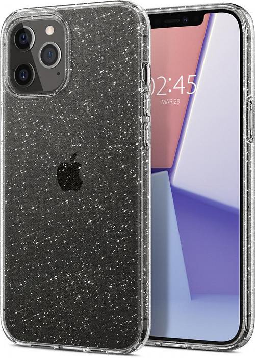 Чехол Spigen Liquid Crystal Glitter для iPhone 12 Pro Max 