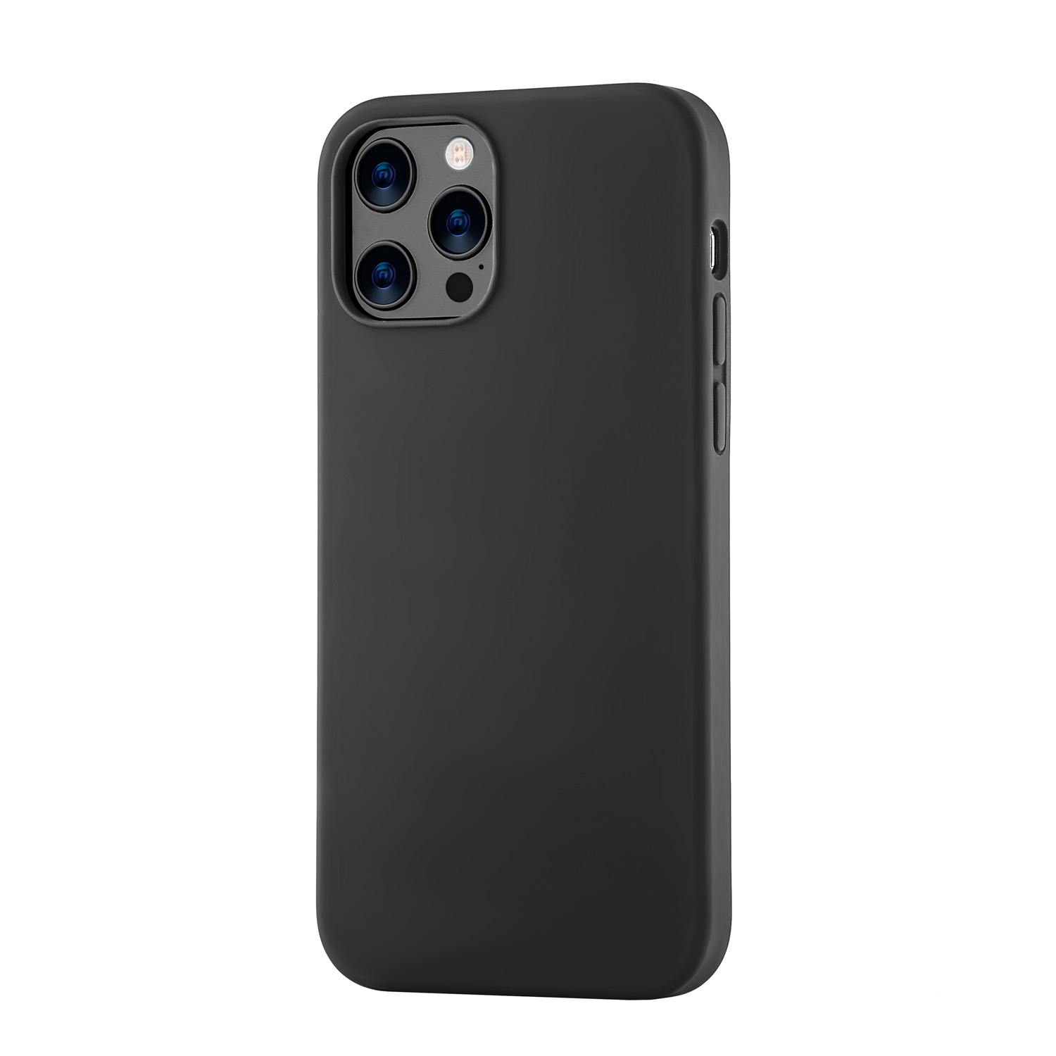 Чехол Ubear Touch Case for iPhone 12/12 Pro (Liquid Silicone) Black