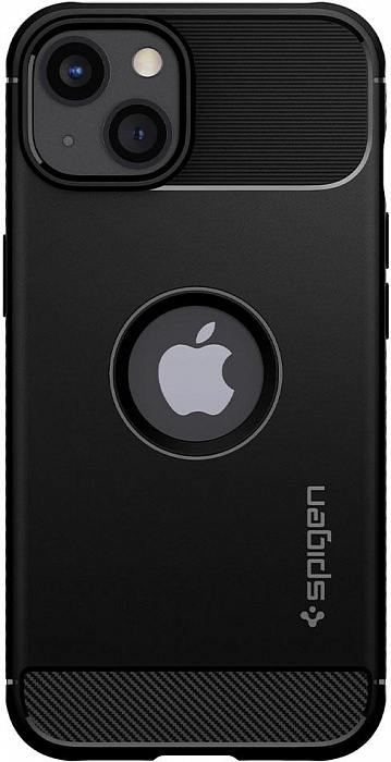 Чехол Rugged Armor matte black для iPhone 13