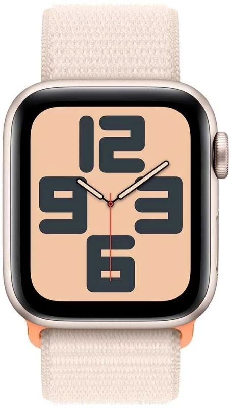 Apple Watch SE 2 2023 40мм корпус из алюминия цвета «сияющая звезда», ремешок цвета «сияющая звезда»