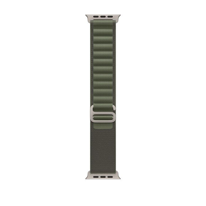 Apple Watch Ultra 49 мм (MQFP3K) корпус из титана, ремешок Alpine зеленого цвета