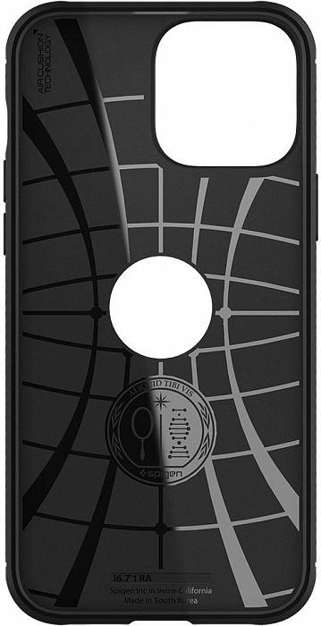 Чехол Spigen Rugged Armor matte black для iPhone 13 Pro