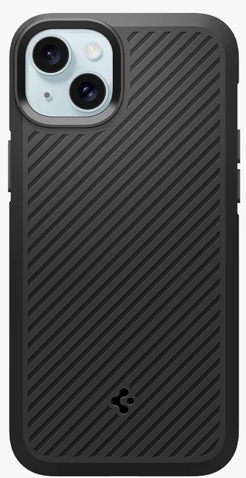 Черный чехол Spigen (Core Armor) для iPhone 15