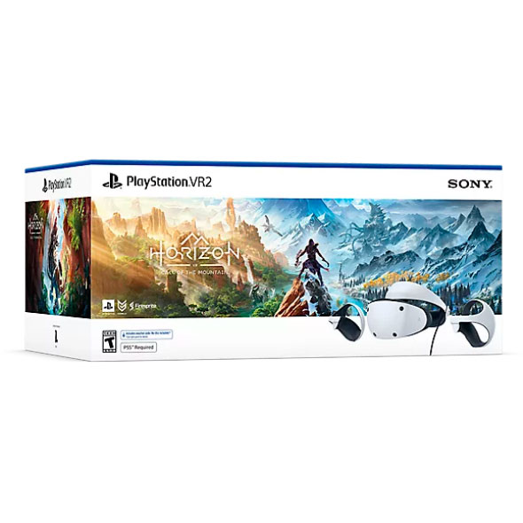 Шлем для Sony PlayStation 5 VR2, диск Horizon Forbidden West