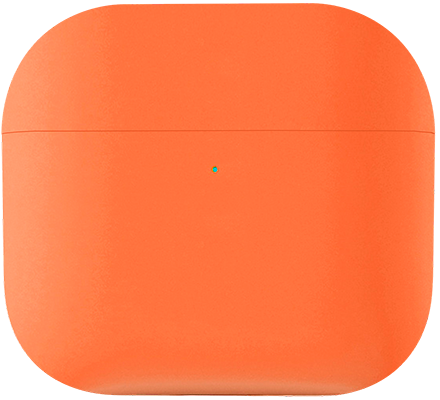 Оранжевый чехол для AirPods 3