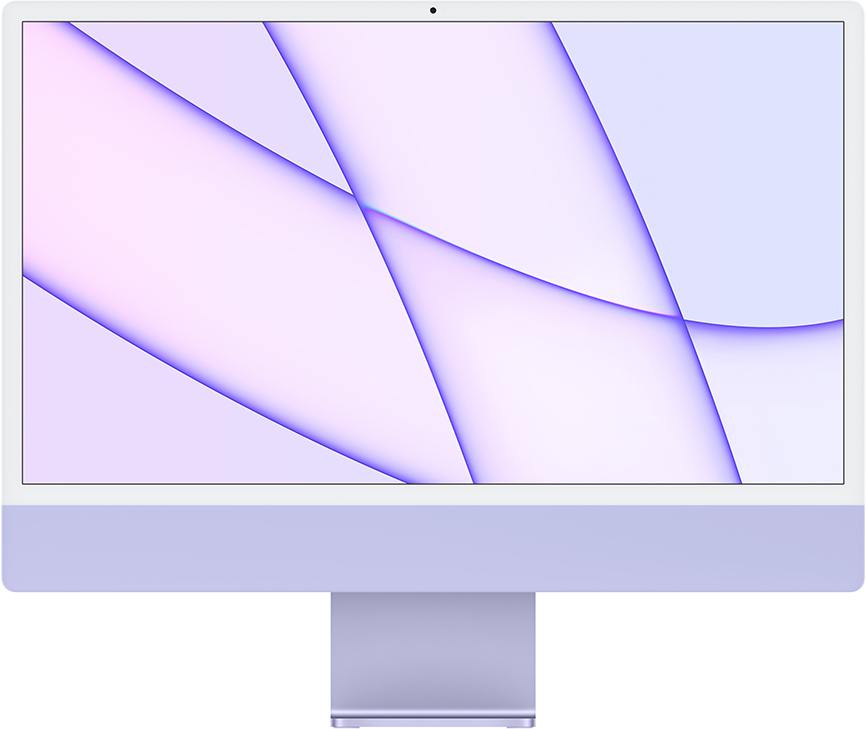 Apple iMac 24" Retina 4,5K (Z131000AV) (M1 8C CPU, 8C GPU) 16 ГБ, 1 Тб  SSD, фиолетовый