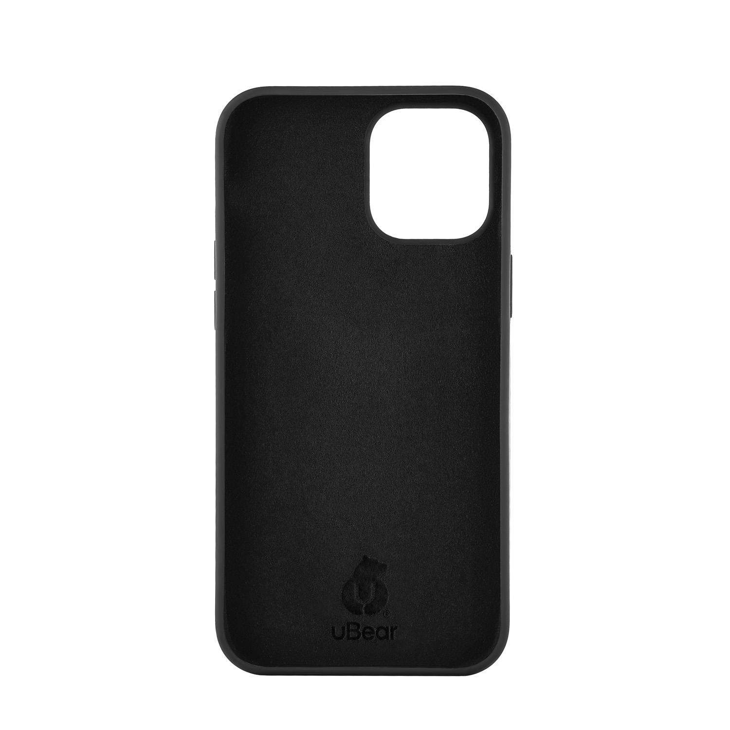 Чехол Ubear Touch Case for iPhone 12/12 Pro MAX (Liquid Silicone) Black
