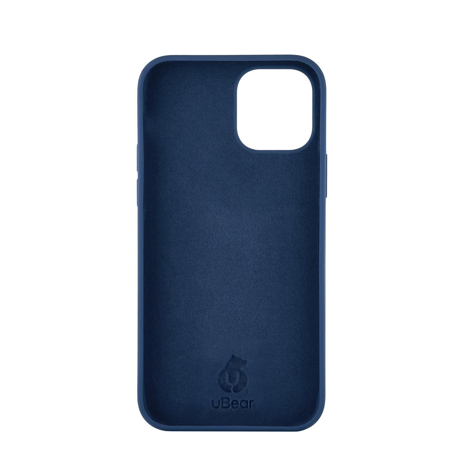 Чехол Ubear Touch Case for iPhone 12/12 Pro (Liquid Silicone) Синий