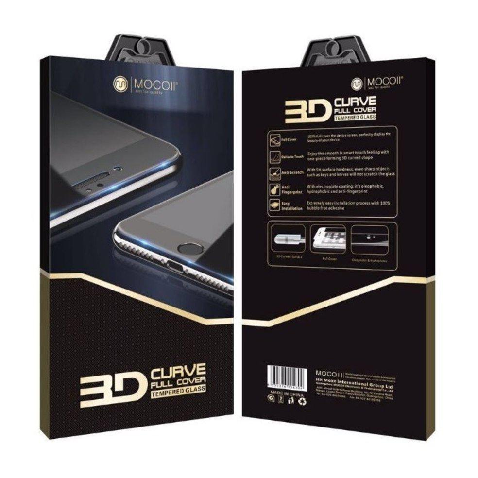 Защитное стекло MOCOLL Tempered Glass Storm 3D Full Cover для iPhone iPhone SE/8/7/6 - Black