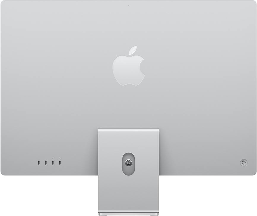 Apple iMac 24" Retina 4,5K (MGTF3) M1 8 ядер, 7 ядер GPU, 8 ГБ, 256 ГБ SSD, серебристый