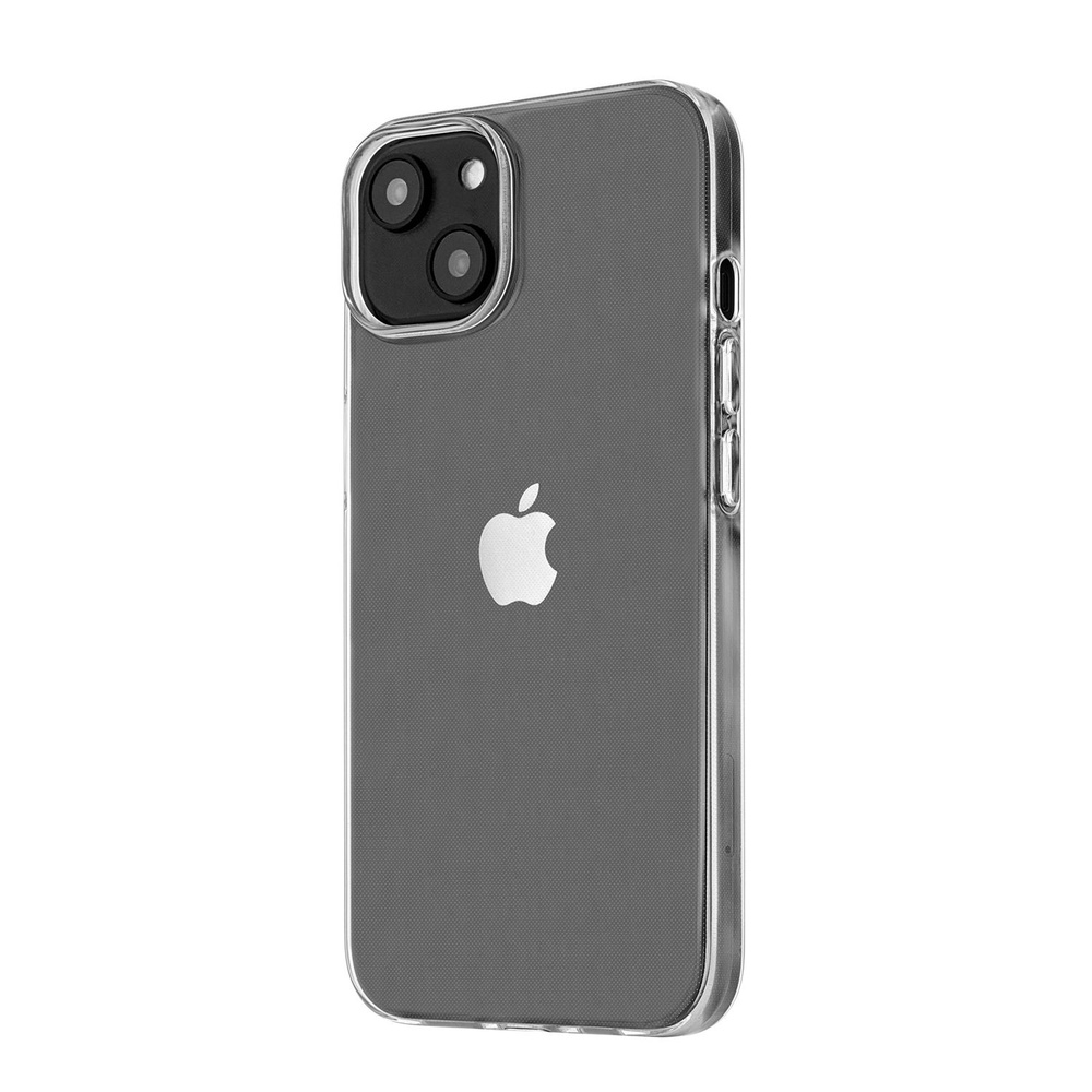 Чехол защитный uBear Tone Case для iPhone 14 Plus, текстурированный, прозрачный