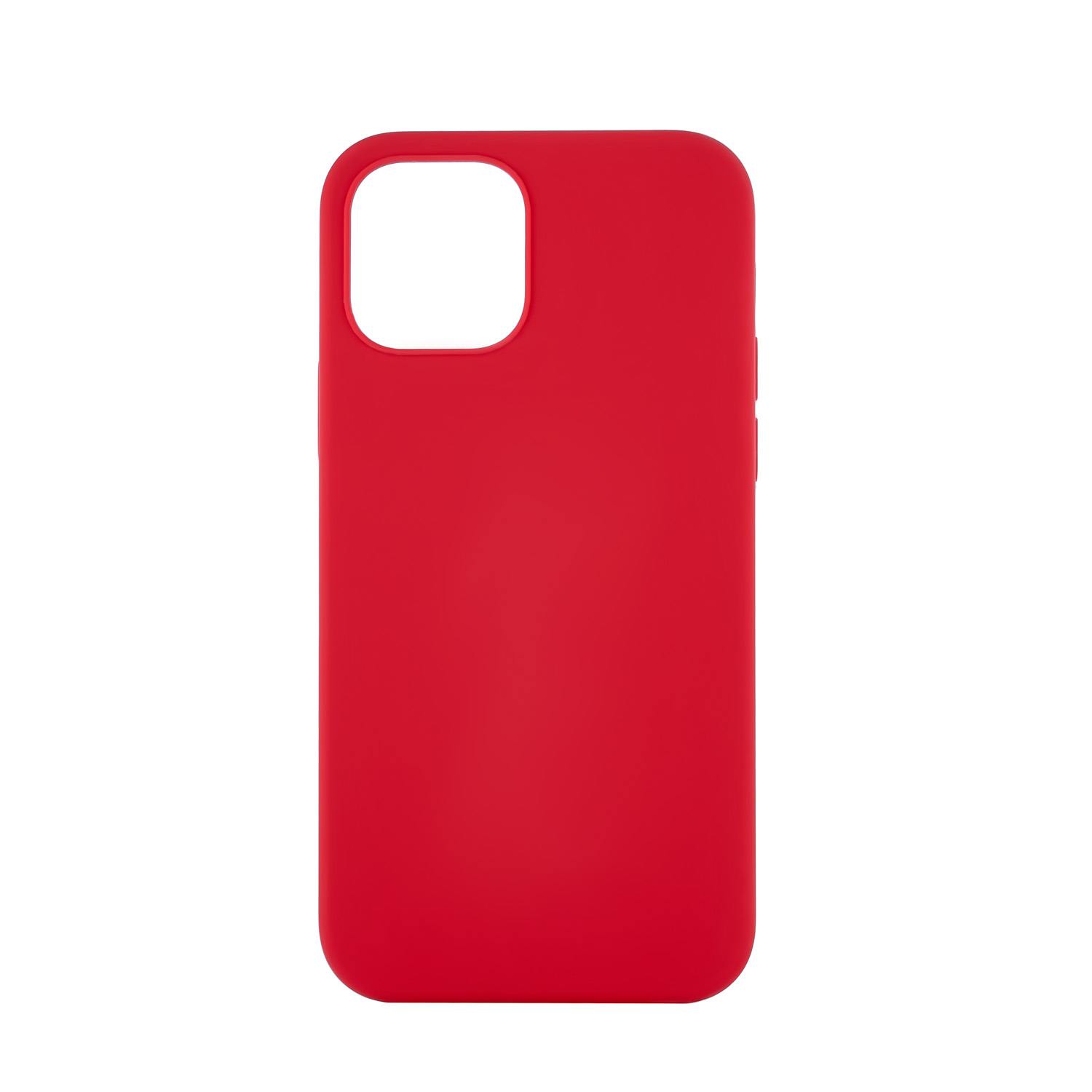 Чехол Ubear Touch Case for iPhone 12/12 Pro MAX (Liquid Silicone) RED