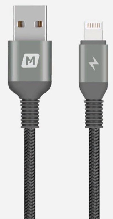 Черный кабель Momax Elite Link USB-A/Lightning 2м