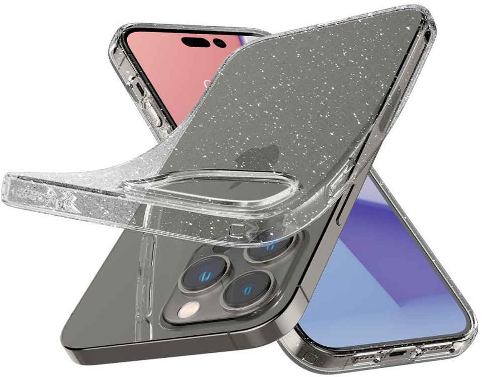 Блестящий чехол Spigen (Liquid Crystal Glitter) iPhone 14 Pro Max