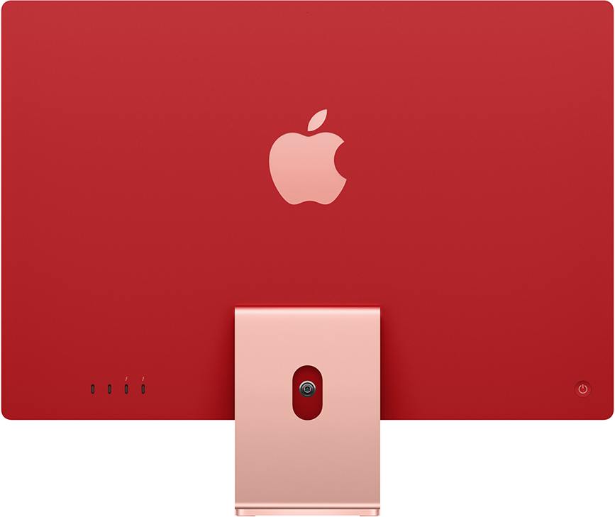 Apple iMac 24" Retina 4,5K (MJVA3) M1 8 ядер, 7 ядер GPU, 8 ГБ, 256 ГБ SSD, розовый