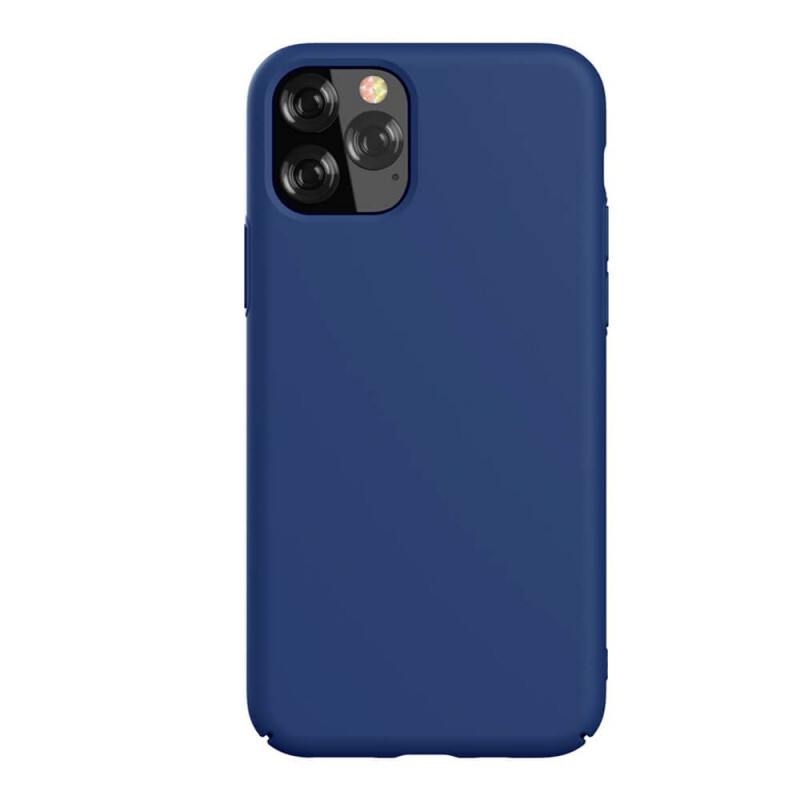 Чехол Devia Nature Silicone Case Blue для iPhone 12 Pro Max