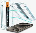Защитное стекло Spigen (GLAS.tR EZ Fit) для iPhone 15 Pro Max