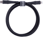 Черный кабель Momax Tough Link Type-C/Lightning 1.2м