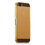 Чехол Momax Ultra Thin Yellow для iPhone 5/5S/SE
