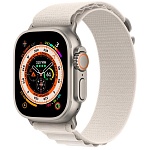 Apple Watch Ultra GPS + Cellular 49mm, starlight alpine loop, IP6X)