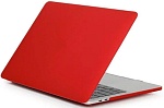 Красная Накладка HardShell для Macbook Air 13 Retina (2018+)